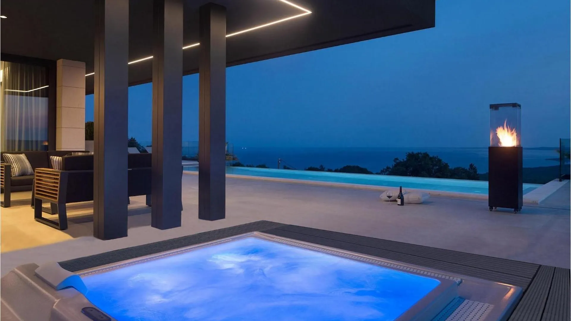 Villa Panoramica Viskovići Nyaraló